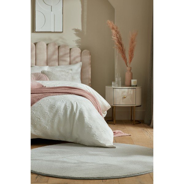 Tappeto rotondo grigio chiaro 133x133 cm - Flair Rugs-image-2