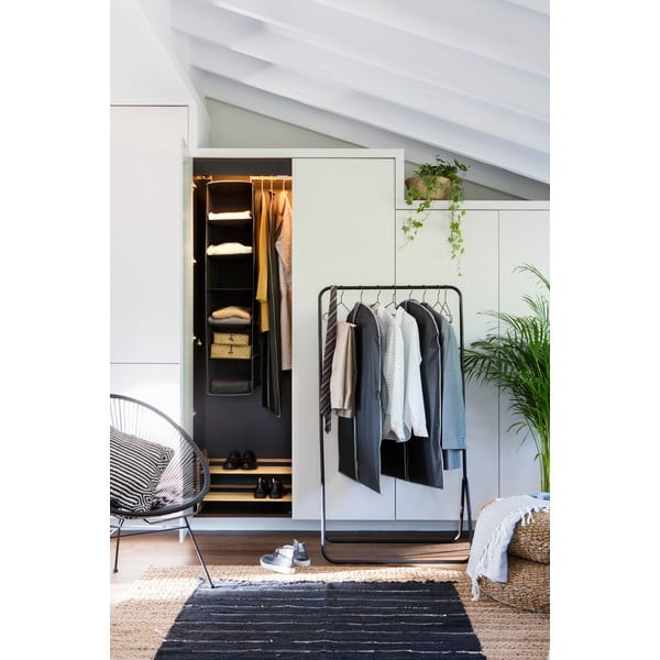 Borsa porta abiti nera da appendere Urban - Compactor-image-3