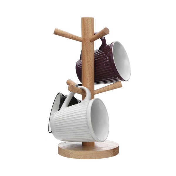 Portatazze in legno Soka – Premier Housewares-image-2