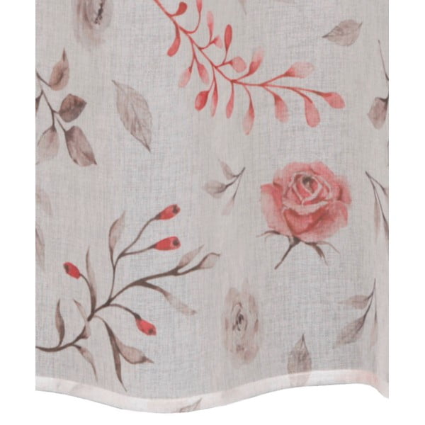 Tenda sottile bianca/rosa 135x45 cm Rose – Sehlbach-image-2
