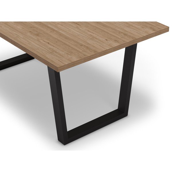 Tavolo da pranzo con piano in rovere 100x180 cm Francesca - Marckeric-image-4