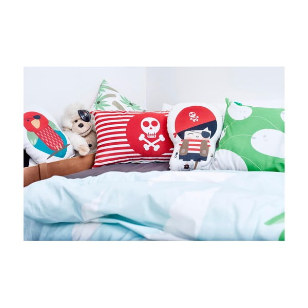Cuscino in puro cotone Happynois , 40 x 30 cm Pirata - Mr. Fox-image-4