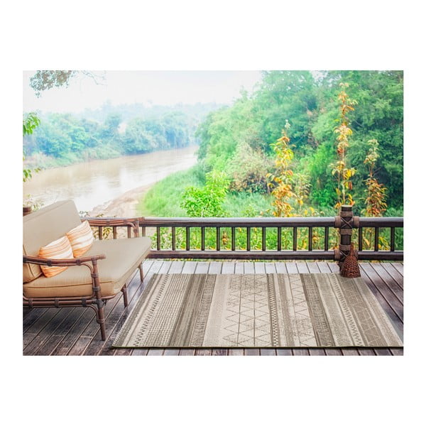 Tappeto per esterni grigio beige Libra Grey Puzzo, 160 x 230 cm Libra Puzzo - Universal-image-2