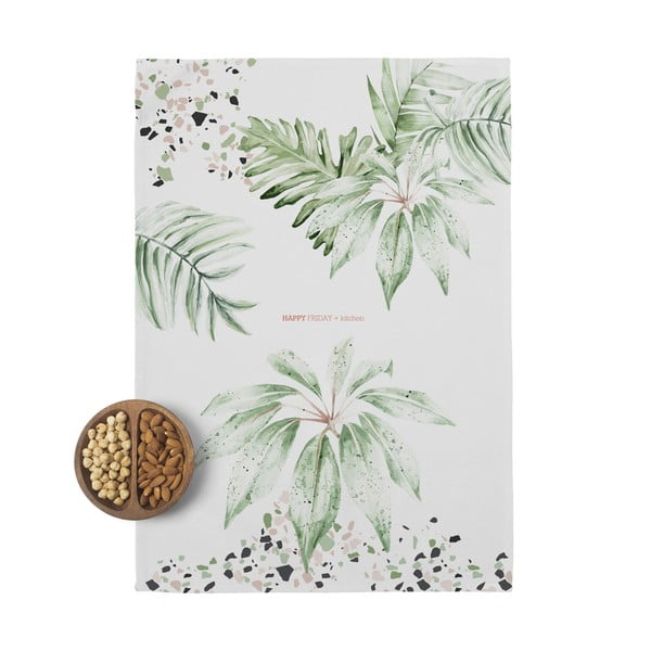 Set di 2 asciugamani da cucina in cotone Basic , 70 x 50 cm Delicate - Happy Friday-image-3