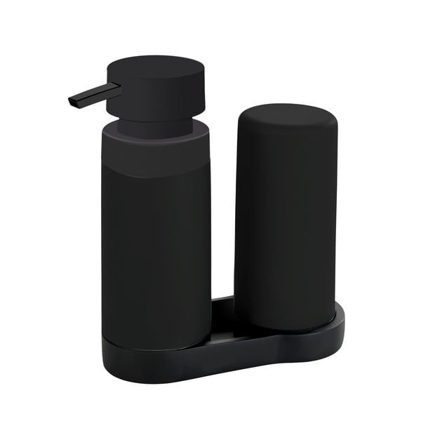 Cestello nero con dispenser di detersivo Easy Squeez-e Squeez-e Sink - Wenko