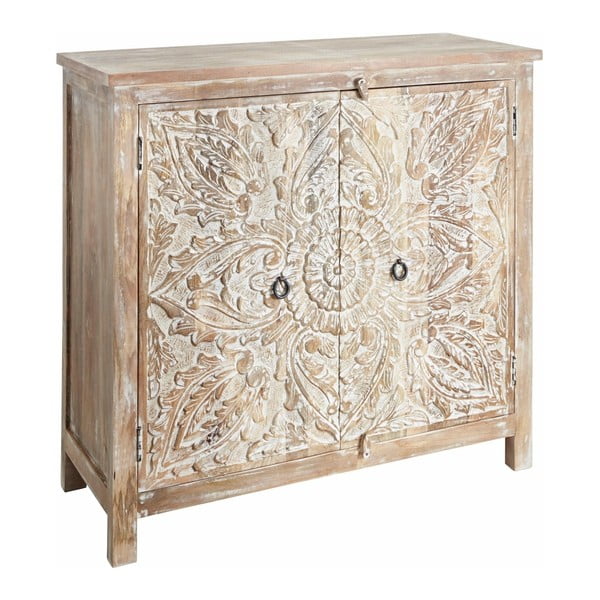 Cassettiera in legno di mango Preston - Støraa-image-3