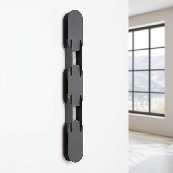 Lampada da parete LED nera in metallo CHAIN – Thoro-image-2