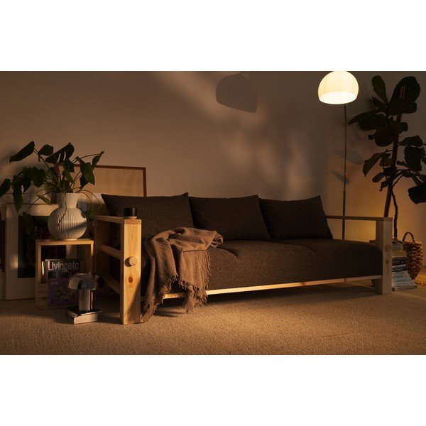 Divano grigio chiaro 225 cm Bare – Karup-image-4