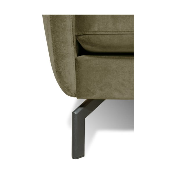 Divano angolare in velluto verde (angolo sinistro) Magic - Scandic-image-4