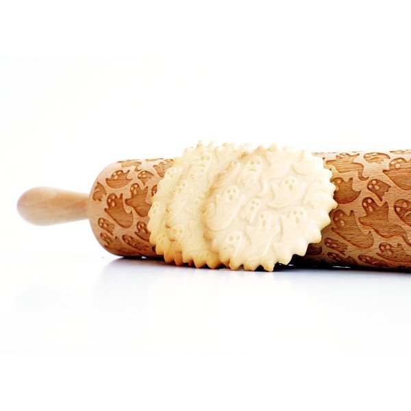 Mattarello con rilievo in legno Ghosts – Valek-image-1