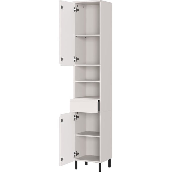 Mobile per bagno color crema alto e stretto 34x190 cm Salinas – Germania-image-3