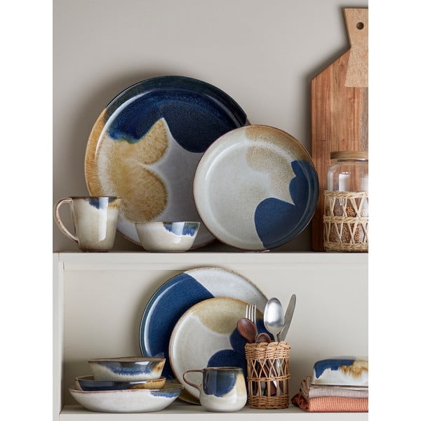 Set da pranzo in pietra 12 pz Jules – Bloomingville-image-1