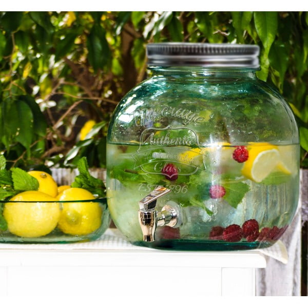 Contenitore per limonata in vetro riciclato , 6 l Authentic - Ego Dekor-image-1