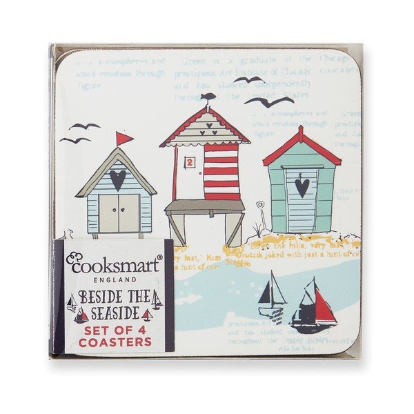 Set di 4 sottobicchieri Beside The Seaside Beside the Seaside - Cooksmart ®-image-1