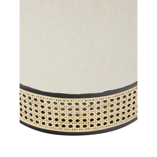 Pouf beige Mara - Westwing Collection-image-2