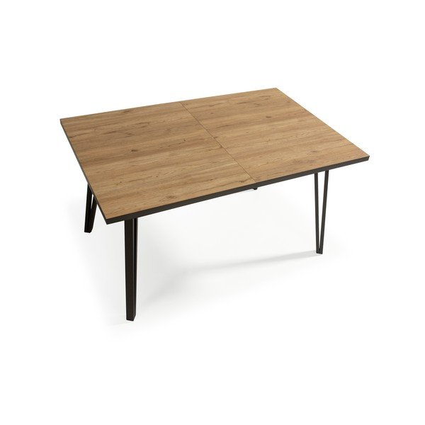 Tavolo da pranzo con piano in rovere 90x140 cm Cleo - Marckeric-image-4