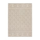 Tappeto color crema in cotone riciclato lavabile/tessuto a mano 120x170 cm Pamuk – Universal
