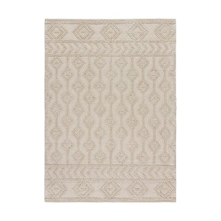 Tappeto color crema in cotone riciclato lavabile/tessuto a mano 60x90 cm Pamuk – Universal