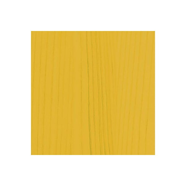 Sgabello da bar giallo in legno massiccio Naïve - EMKO-image-1