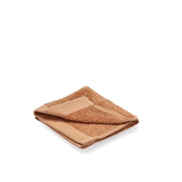 Asciugamano arancione in cotone biologico 30x30 cm Comfort - Södahl