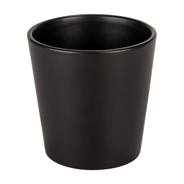 Contenitore in ceramica per vaso di erbe aromatiche ø 13 cm Black Outdoor Kitchen Kuro - Wenko-image-2