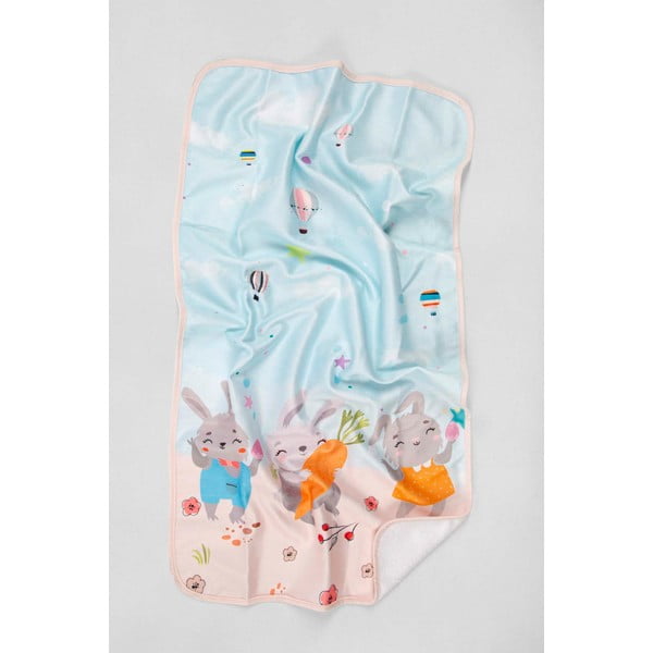 Asciugamano per bambini in cotone 50x90 cm Tavsan Ailesi - Foutastic