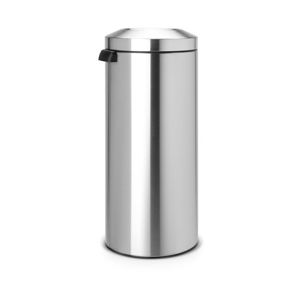 Bidone in acciaio argento opaco 30 l Flame Guard - Brabantia