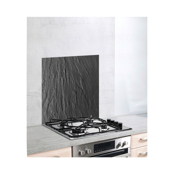 Copertura in vetro per fornello Splashback Slate, 60 x 70 cm - Wenko