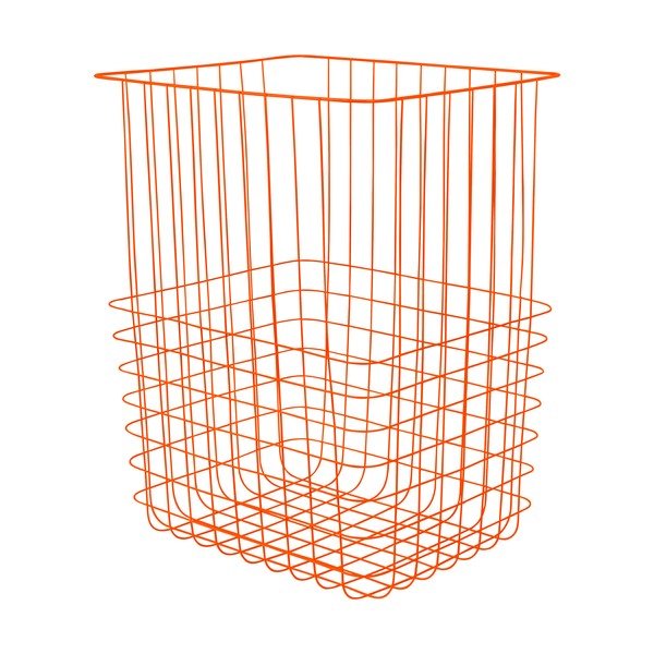 Cesto portabiancheria arancione in metallo 64 l Store-It - Mette Ditmer Denmark-image-3