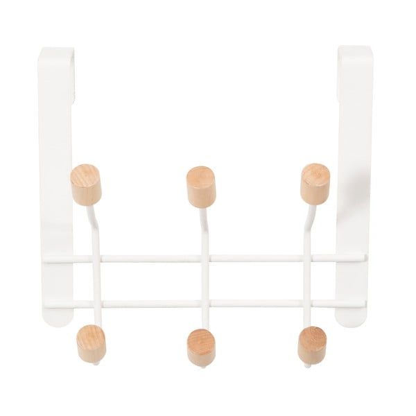 Závěsný věšák na dveře z kovu s 6 háčky Compactor-image-2