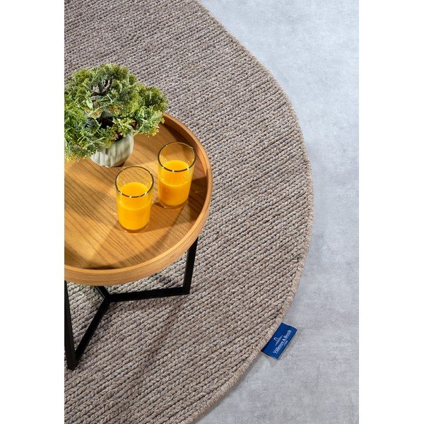 Tappeto marrone chiaro in lana tessuto a mano 160x230 cm Francois - Villeroy&Boch-image-2