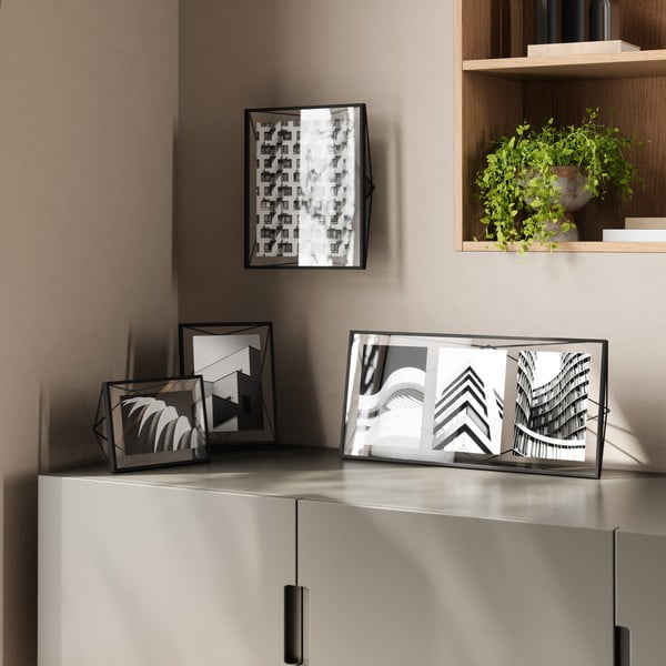 Cornice in metallo nero 23x18 cm Prisma - Umbra-image-3