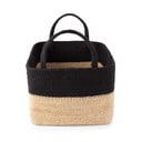 Cestino in iuta e cotone Basic, 34 x 23 cm - Compactor