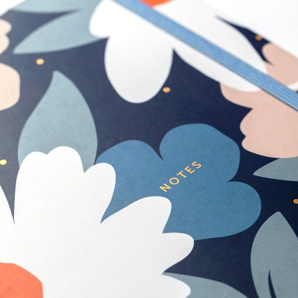 Quaderno per appunti 128 p. Navy Daisy - Busy B-image-1