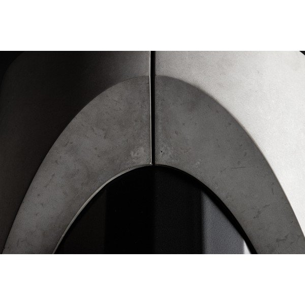 Tavolo da pranzo con piano in rovere 140x140 cm Sharp - Lyon Béton-image-4