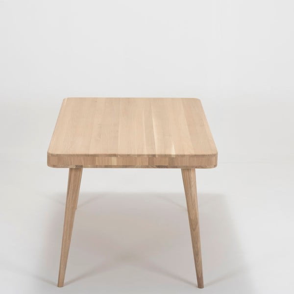 Tavolo da pranzo in rovere Due, 140 x 90 cm Ena - Gazzda-image-4