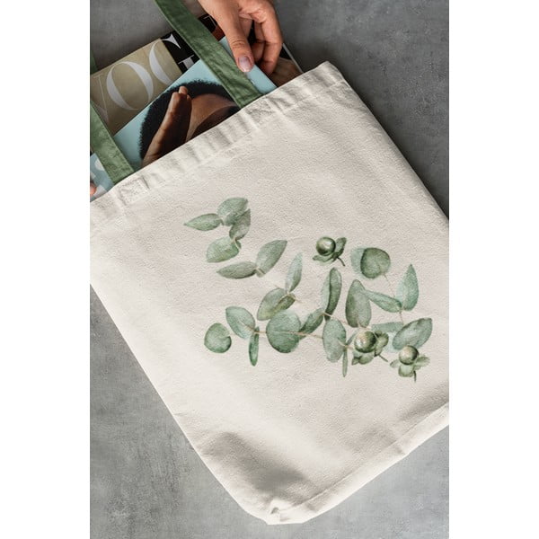 Borsa in tessuto beige - Kate Louise-image-1