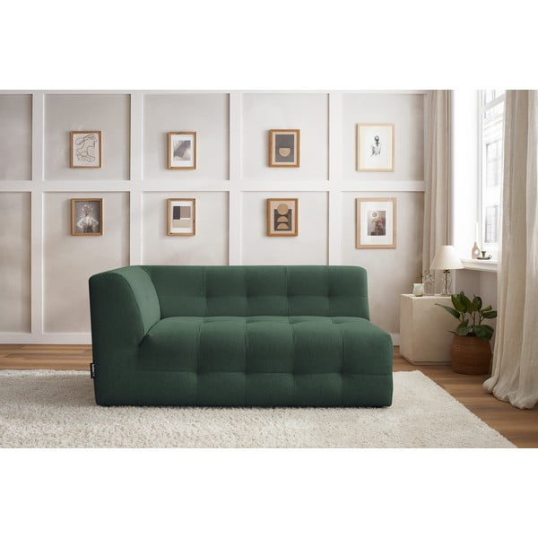 Modulo divano verde scuro (angolo sinistro) Kleber - Bobochic Paris-image-1