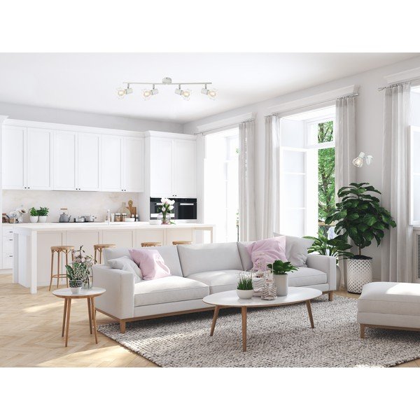 Apparecchio da soffitto bianco Quatre Ran - Fischer & Honsel-image-3