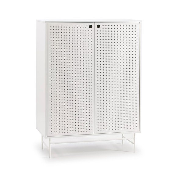 Armadio bianco 93x130 cm Punto - Teulat-image-2
