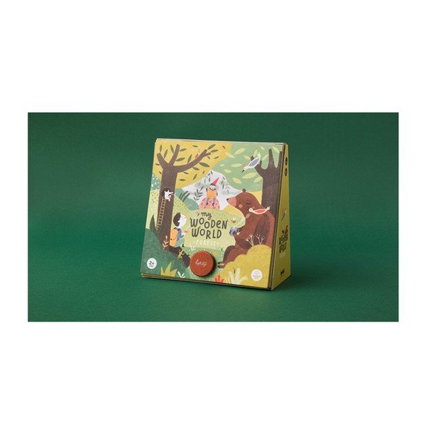 Set di figure in legno Bosco di legno - Londji-image-1
