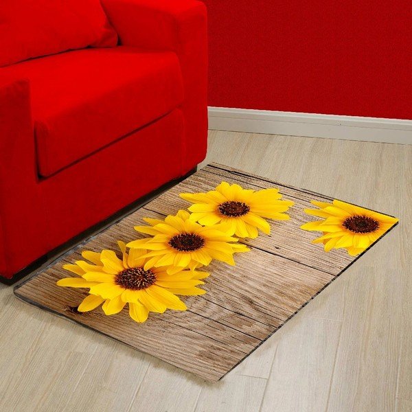 Tappetino in vinile Fiore, 52 x 75 cm - Zerbelli-image-3