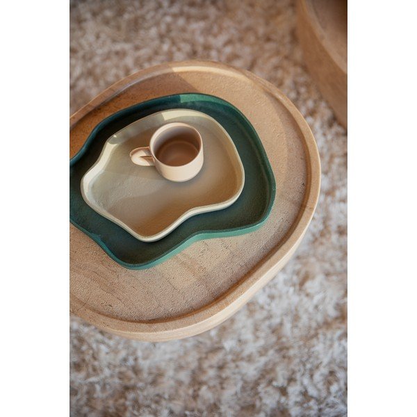 Vassoi decorativi in metallo in set di 2 35x23 cm Revolt - Zuiver-image-1