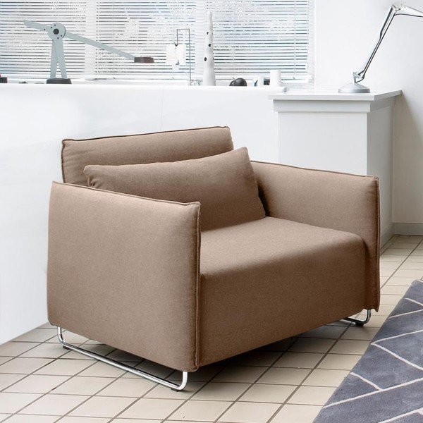 Divano poltrona beige Cord - Softline-image-1