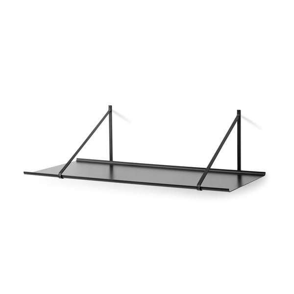 Mensola a muro nera Hammel Edge, 65 x 27 cm Edge by Hammel - Hammel Furniture