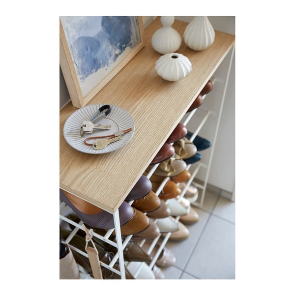 Scarpiera alta bianca Tower - YAMAZAKI-image-3