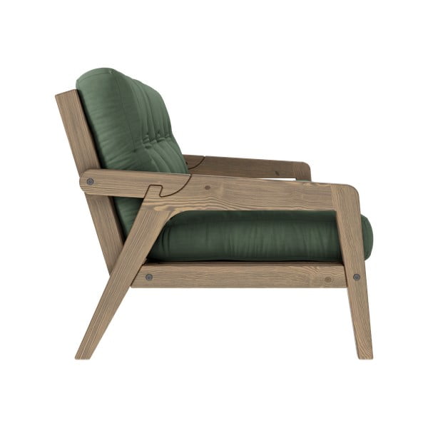 Divano letto verde 204 cm Grab - Karup Design-image-4