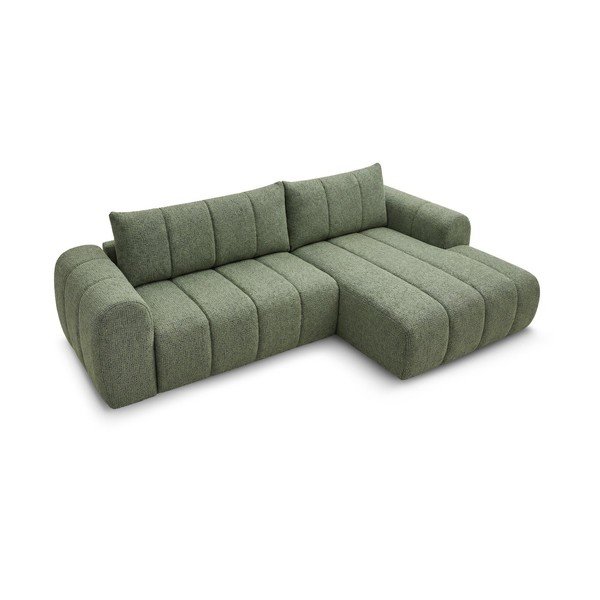 Divano angolare verde (con penisola a destra/con chaise lounge) Nesty – Bobochic Paris-image-4