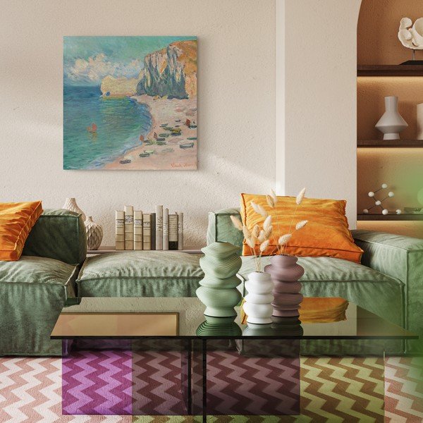 Dipinto 80x80 cm The Beach – Styler-image-2