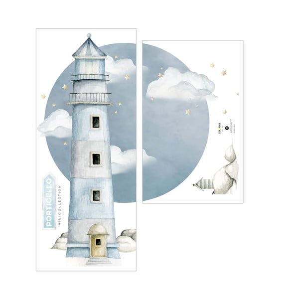 Adesivo murale di un faro , 77 x 100 cm Lighthouse - Dekornik-image-1